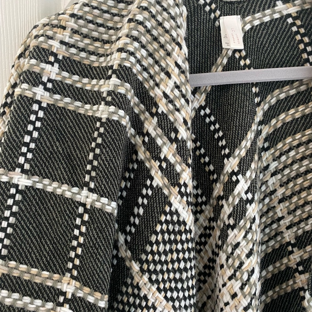 Plaid Cardigan